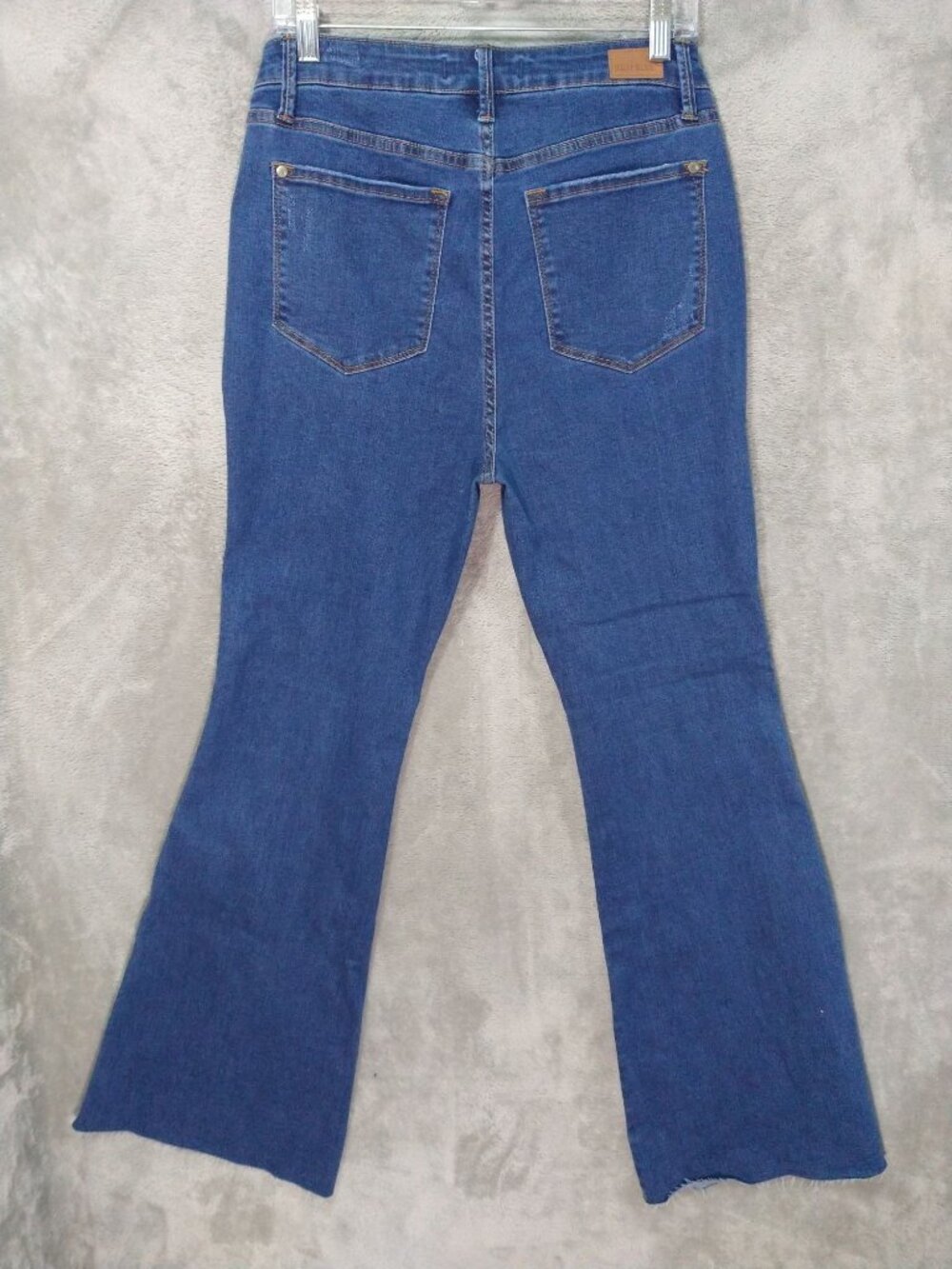 Judy Blue Jeans Women 13/31 Denim Flare High Rise Tummy Control Stretch Dark - Picture 2 of 10